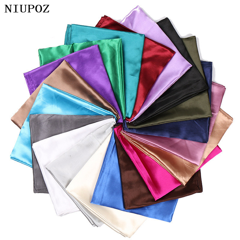 Scarf Silk Square - نساء موضة 90*90 سنتيمتر الصيف الخريف