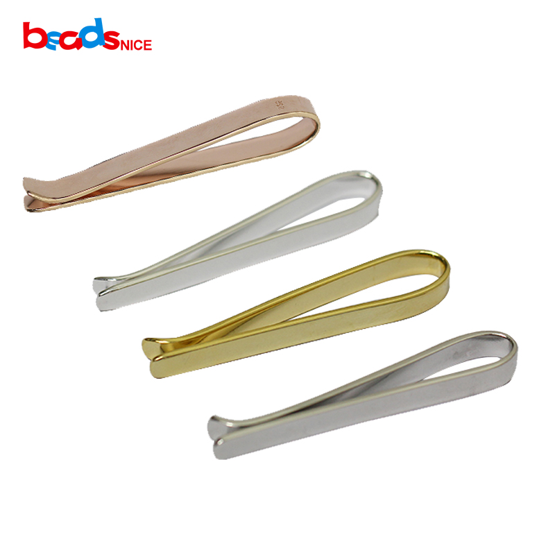 Tie Clip Silver - Beadsnice-مشبك ربطة عنق من الفضة الإسترليني