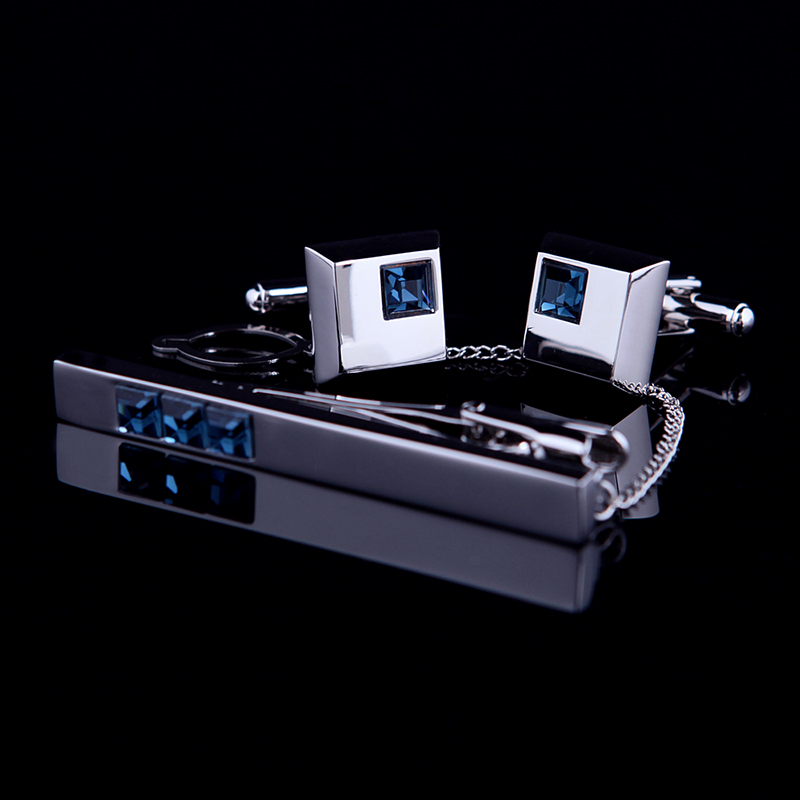 Tie Bar Set Gift - KFLK-أزرار أكمام للرجال ، أزرار أكمام