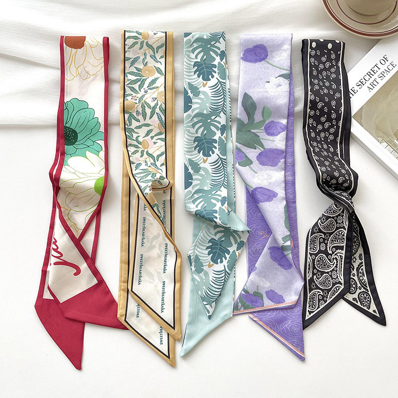 Ascot Neck Scarf - جديد فاخر العلامة التجارية نموذج وشاح