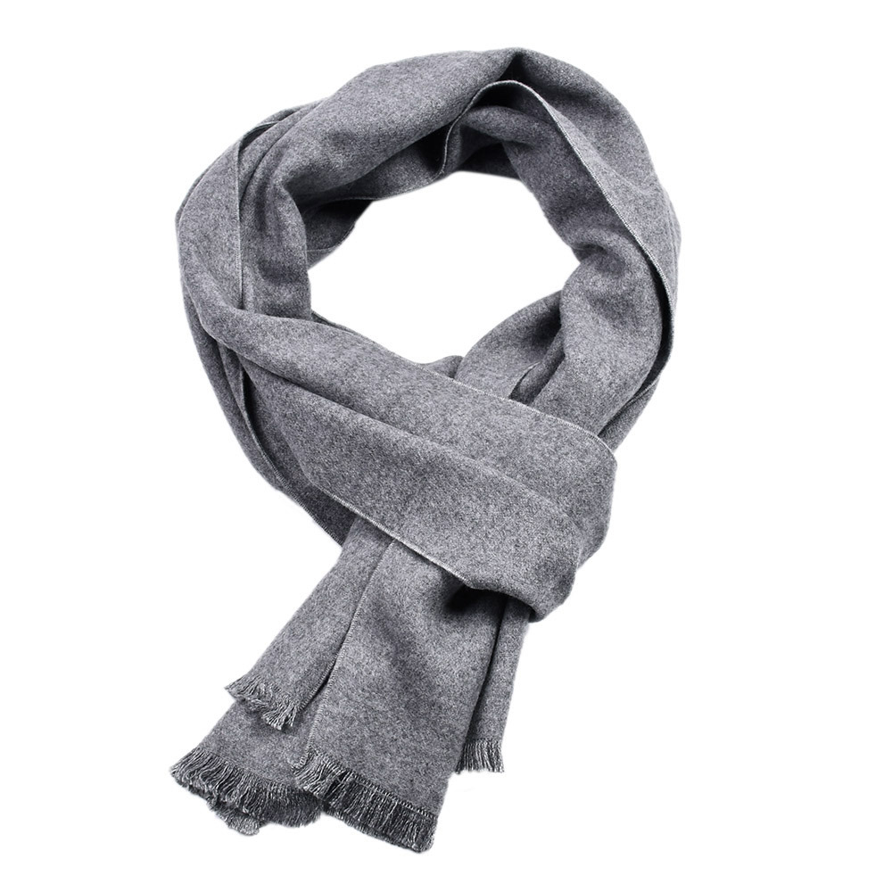 بلون الكشمير وشاح شتاء دافئ من - مراجعة Muffler Men Wool وسعره