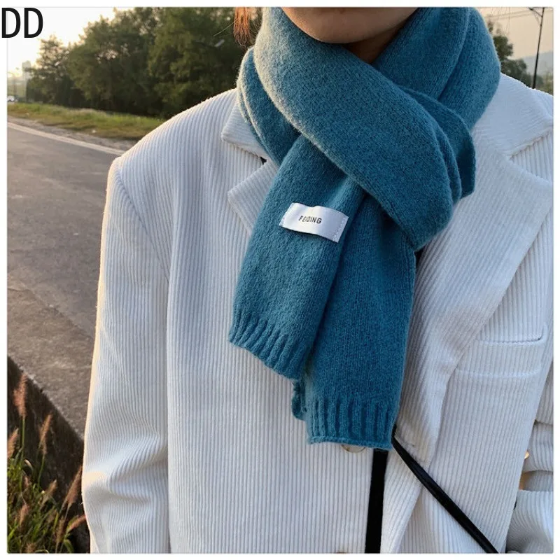 بسيطة أنيقة الصلبة وشاح ناعم ا - مراجعة Muffler Men Wool وسعره