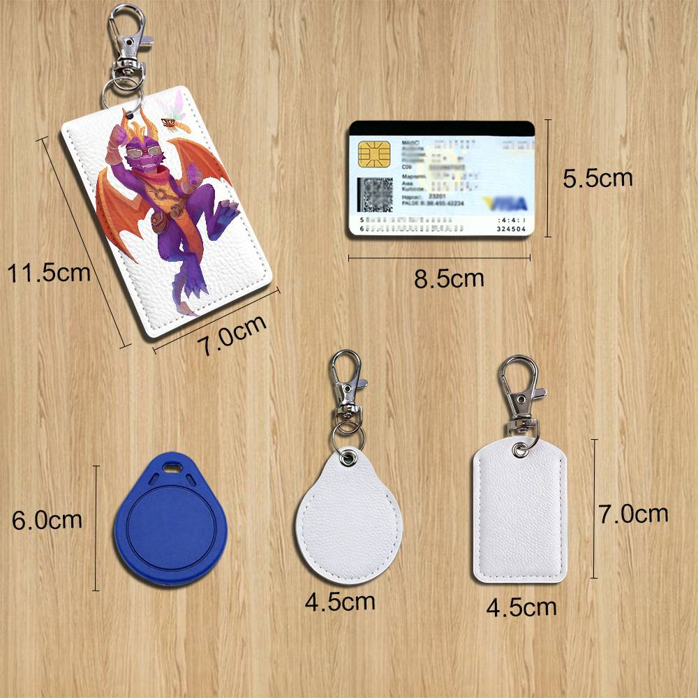 سلسلة مفاتيح جلدية بتصميم سباي - مراجعة Lanyard Badge Holder وسعره