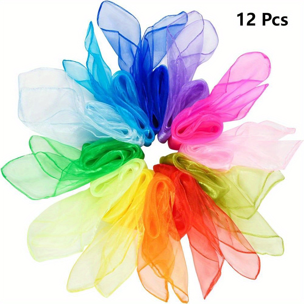 10 قطعة/12 قطعة نمط جديد ساحة  - مراجعة Scarf Silk Square وسعره