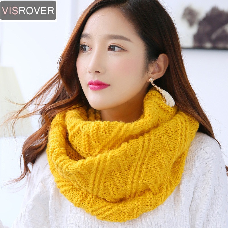 فيسروفر اللون والأوشحة النساء  - مراجعة Infinity Scarf Knit وسعره
