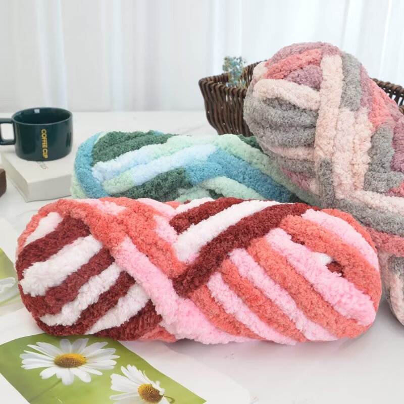 خيوط على شكل ذيل القط، خيوط سم - مراجعة Woven Scarf Blanket وسعره