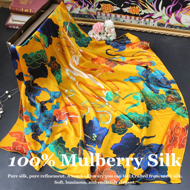 شال حرير فاخر جديد مقاس 110×11 - مراجعة Pashmina Wrap Large وسعره