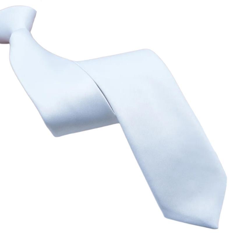 ربطة عنق عصرية بسحاب بلون سادة - مراجعة Bow Tie Pre Tied وسعره