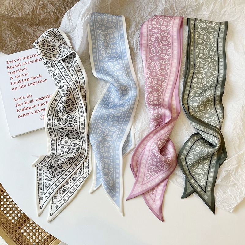 مجموعة سلسلة الحرير وشاح من ال - مراجعة Silk Neck Scarf وسعره