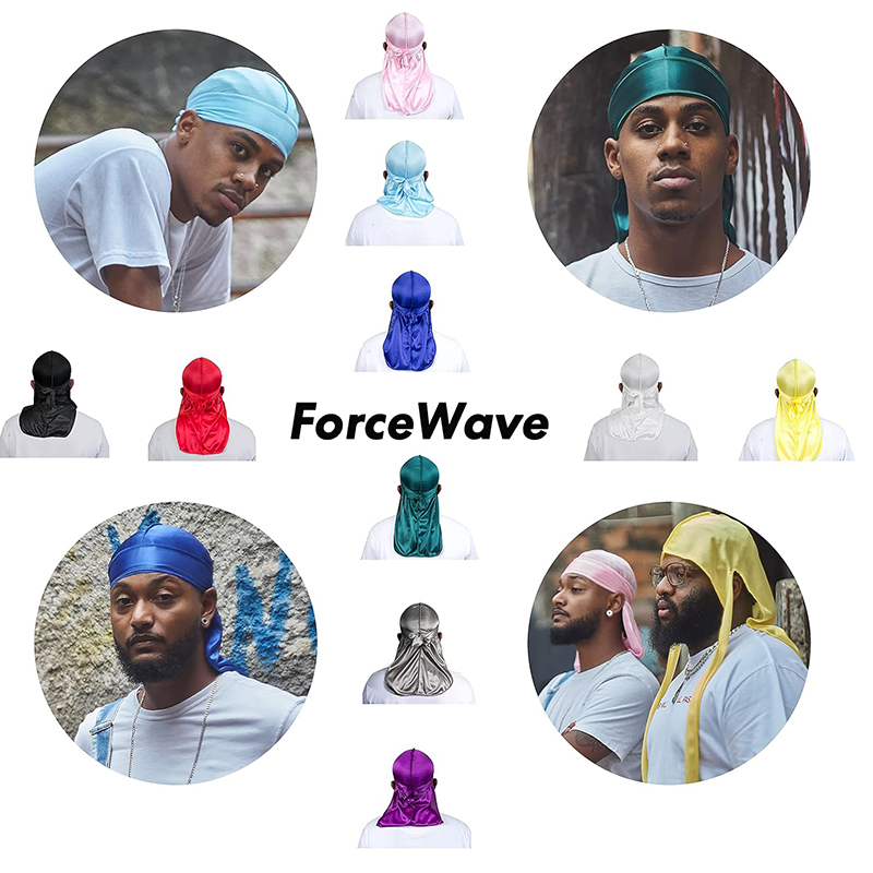 الساتان Durag للرجال والنساء ، - مراجعة Bandana Doo Rag وسعره