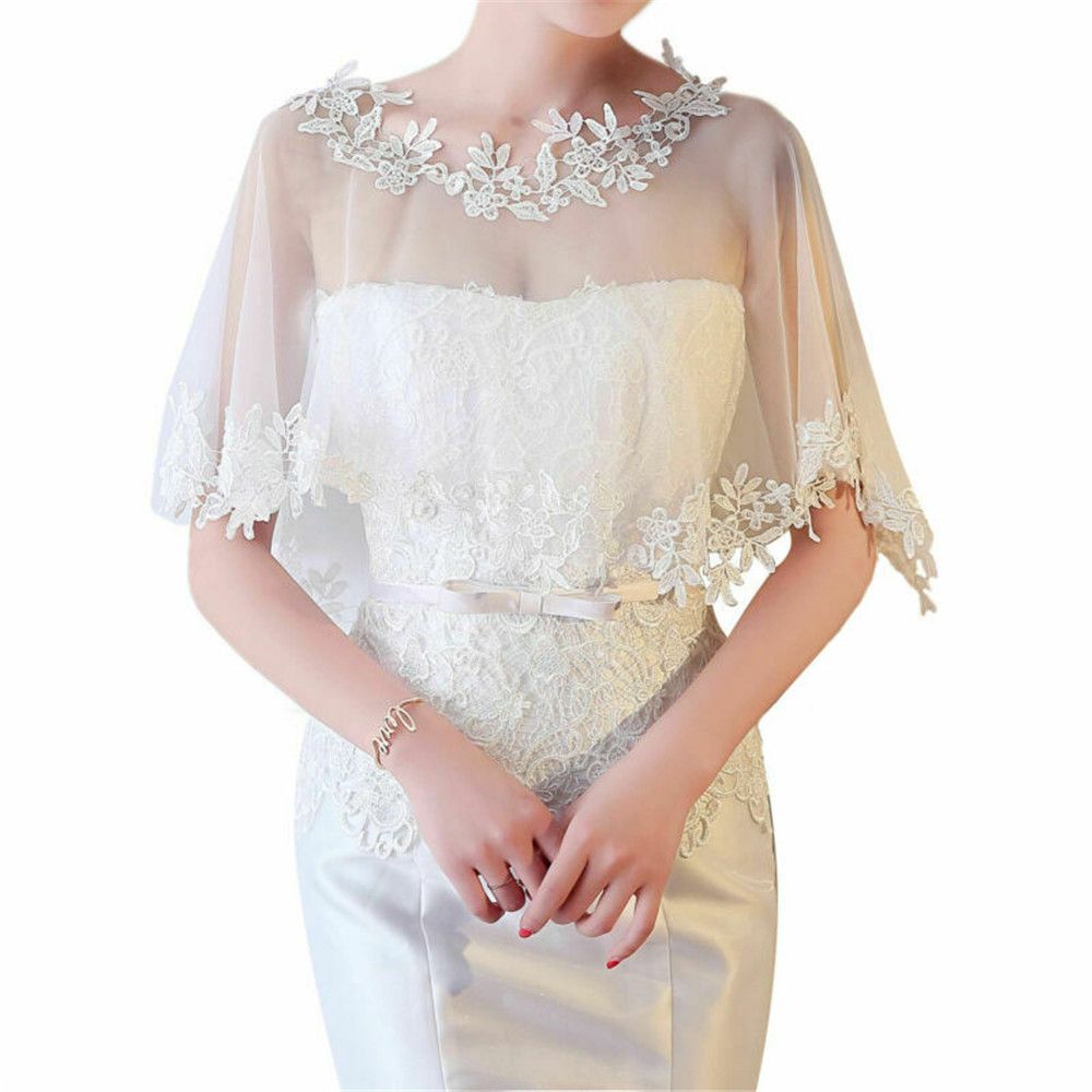 شال أنيق من الدانتيل للعروس، ع - مراجعة Stole Wedding Shawl وسعره
