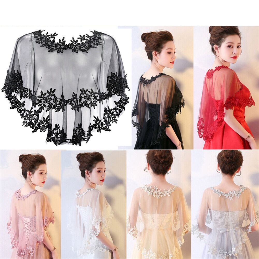 المرأة حفلة الزفاف عارضة الدان - مراجعة Stole Wedding Shawl وسعره