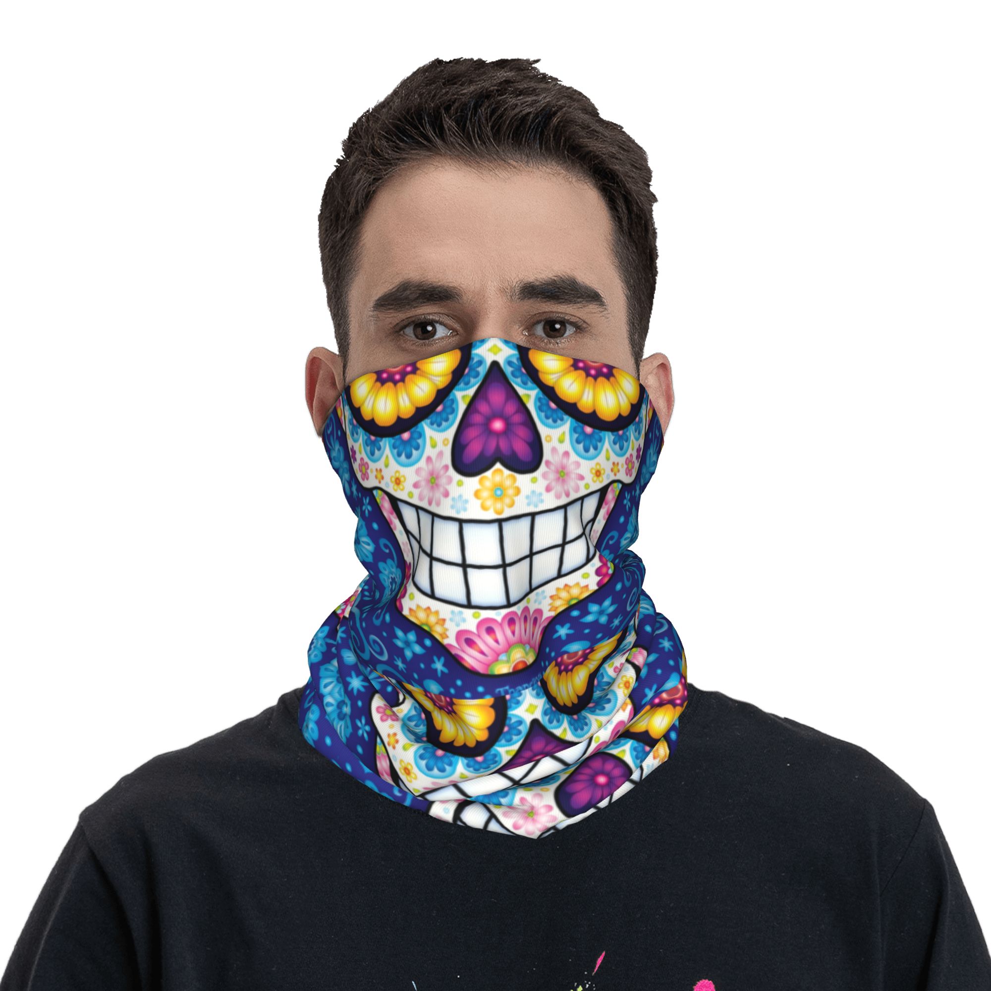 ربطة رأس شتوية مخصصة بتصميم جم - مراجعة Neck Warmer Tube وسعره