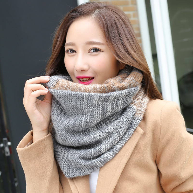 إنفينيتي قوس قزح محبوك الأوشحة - مراجعة Infinity Scarf Knit وسعره