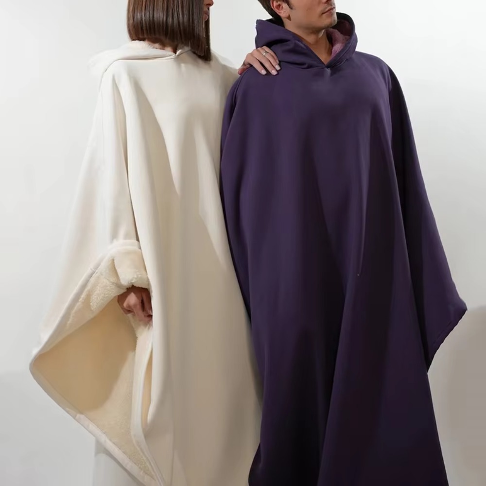 عباءة هودي جديدة عالية الجودة  - مراجعة Woven Scarf Blanket وسعره