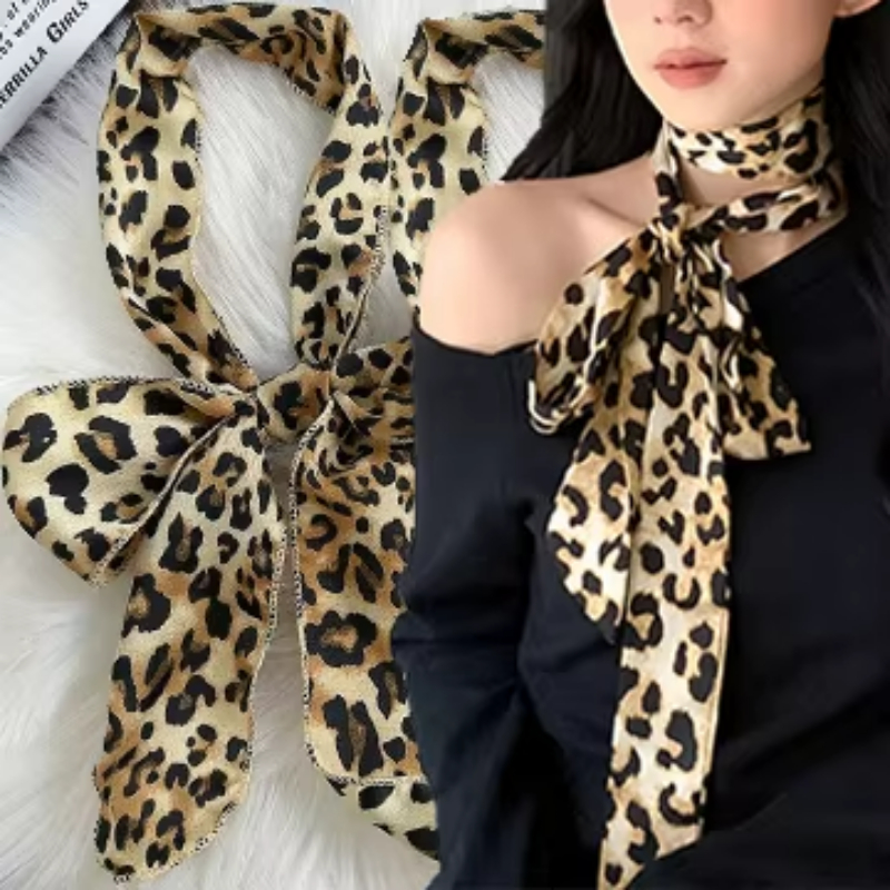 ليوبارد طباعة وشاح الرجعية منق - مراجعة Silk Tie Striped وسعره