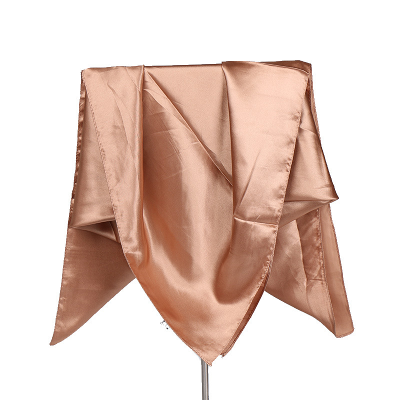 نساء موضة 90*90 سنتيمتر الصيف  - مراجعة Scarf Silk Square وسعره