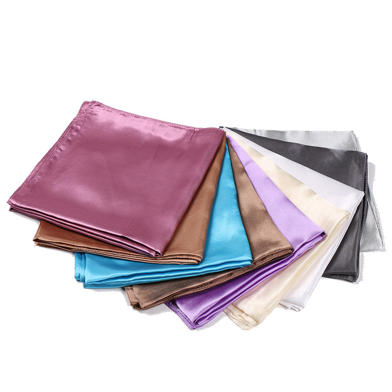نساء موضة 90*90 سنتيمتر الصيف  - مراجعة Scarf Silk Square وسعره