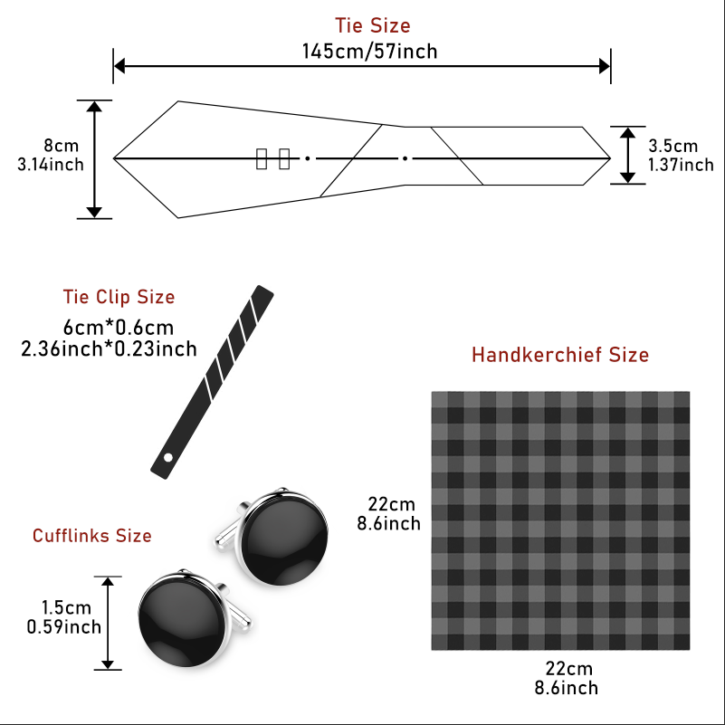 طقم ربطة عنق رجالية بنقشة بيزل - مراجعة Pocket Square Set وسعره