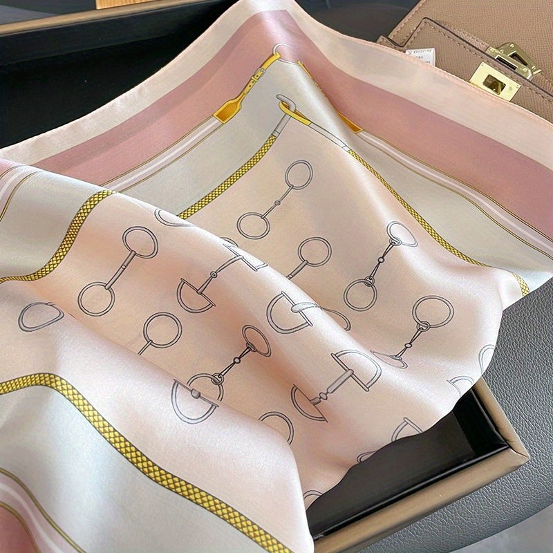وشاح مربع فاخر من الحرير الخال - مراجعة Scarf Silk Square وسعره