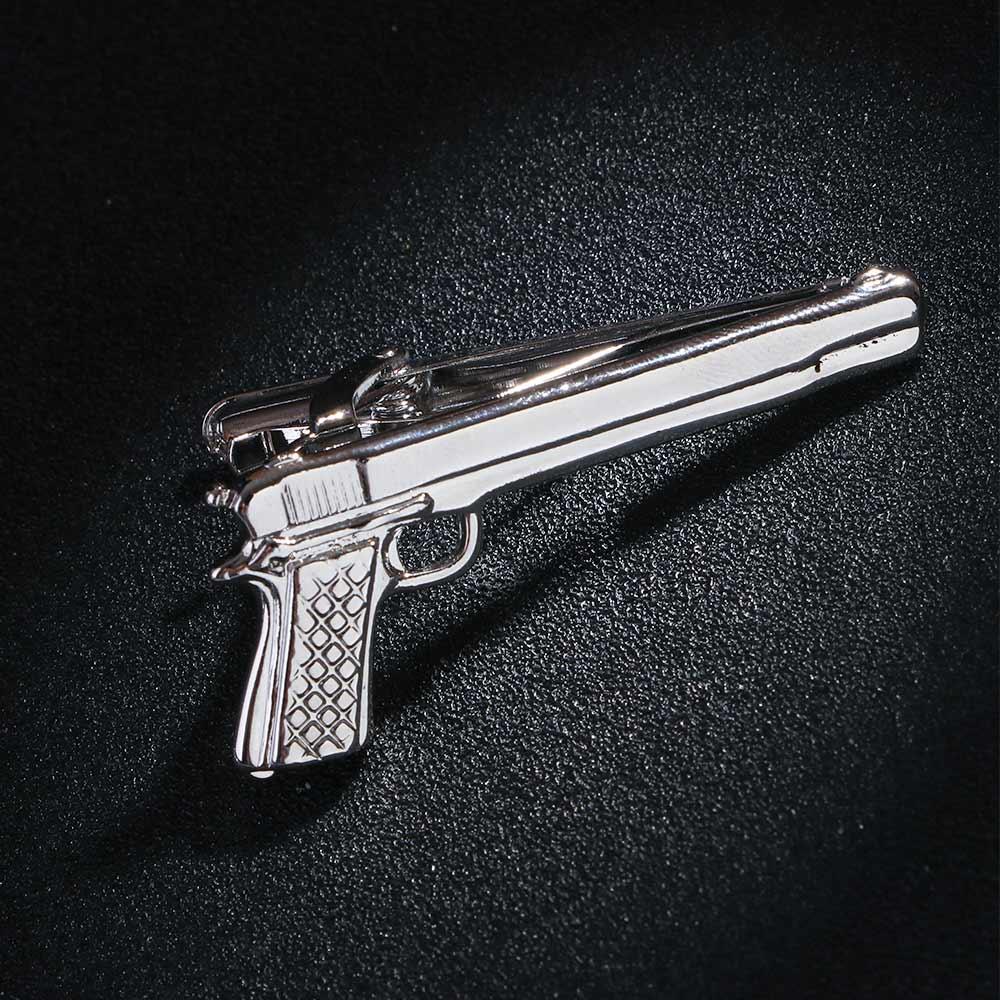 مشبك ربطة عنق فضي معدني بتصميم - مراجعة Tie Clip Silver وسعره