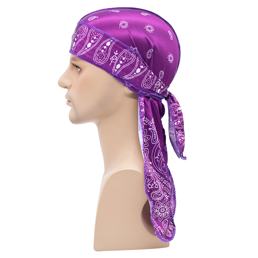 وشاح حريري طويل الذيل للجنسين، - مراجعة Bandana Doo Rag وسعره