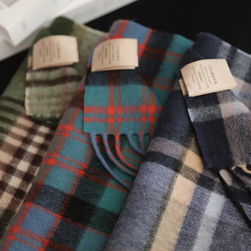 عالية الجودة 100% وشاح من الصو - مراجعة Muffler Men Wool وسعره