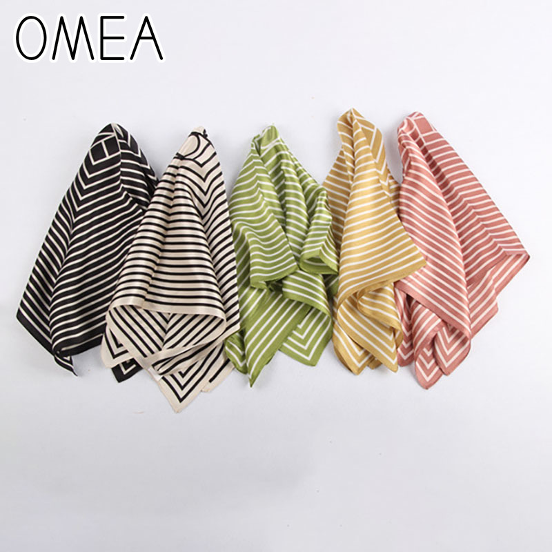 OMEA 100% وشاح حريري حقيقي الم - مراجعة Silk Tie Striped وسعره