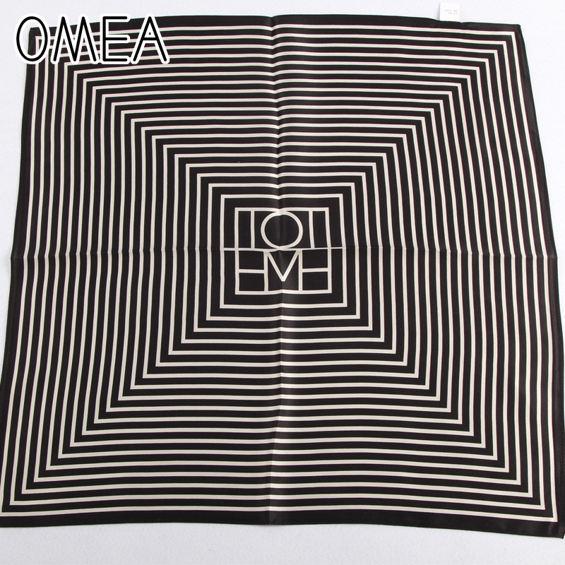 OMEA 100% وشاح حريري حقيقي الم - مراجعة Silk Tie Striped وسعره