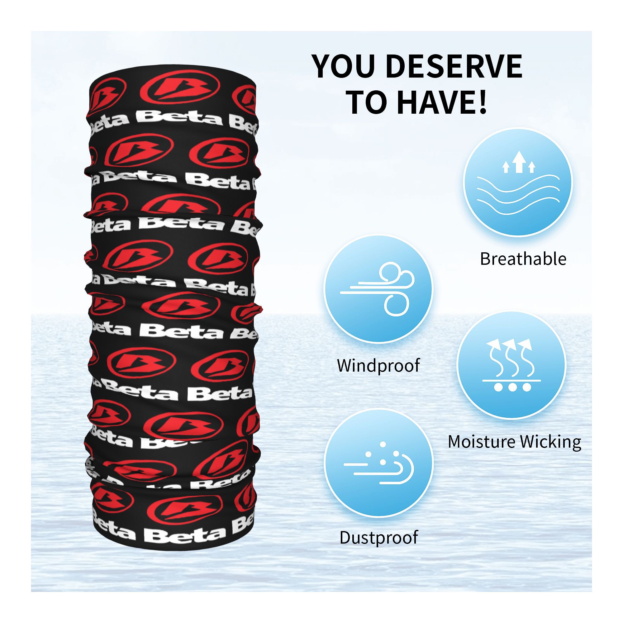 مخصص جديد دراجة نارية سباق B-B - مراجعة Neck Warmer Tube وسعره