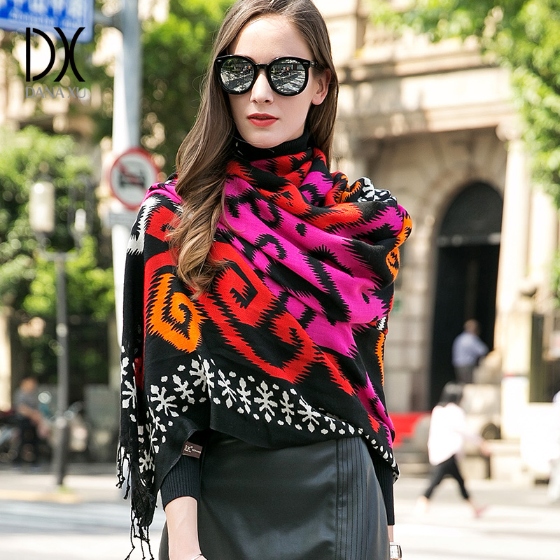 موضة أوشحة وشالات النساء الفاخ - مراجعة Pashmina Wrap Large وسعره