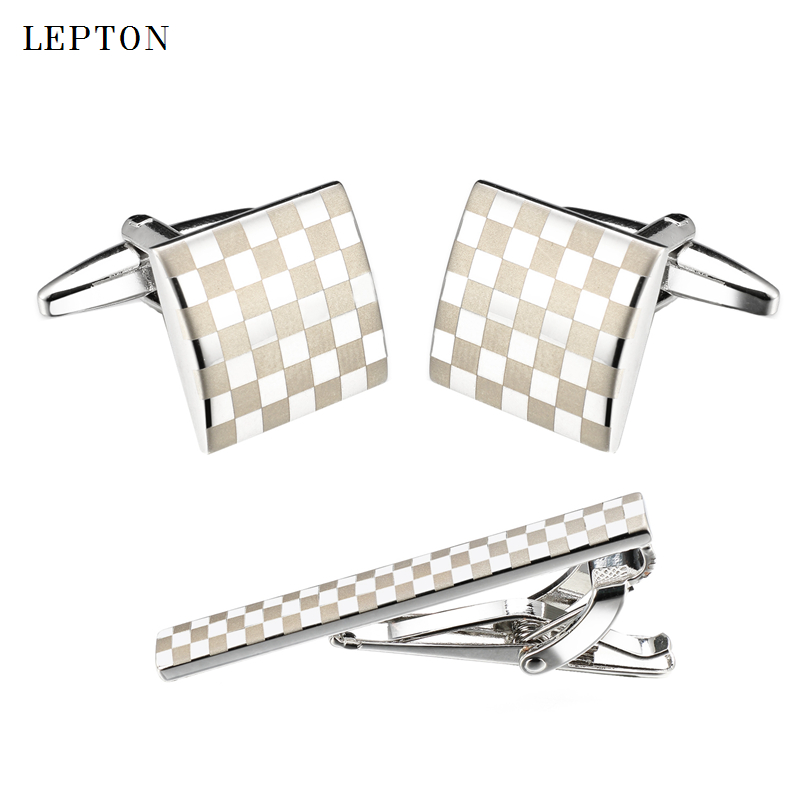 Lepton كلاسيكي ساحة ليزر رجالي - مراجعة Tie Bar Set Gift وسعره
