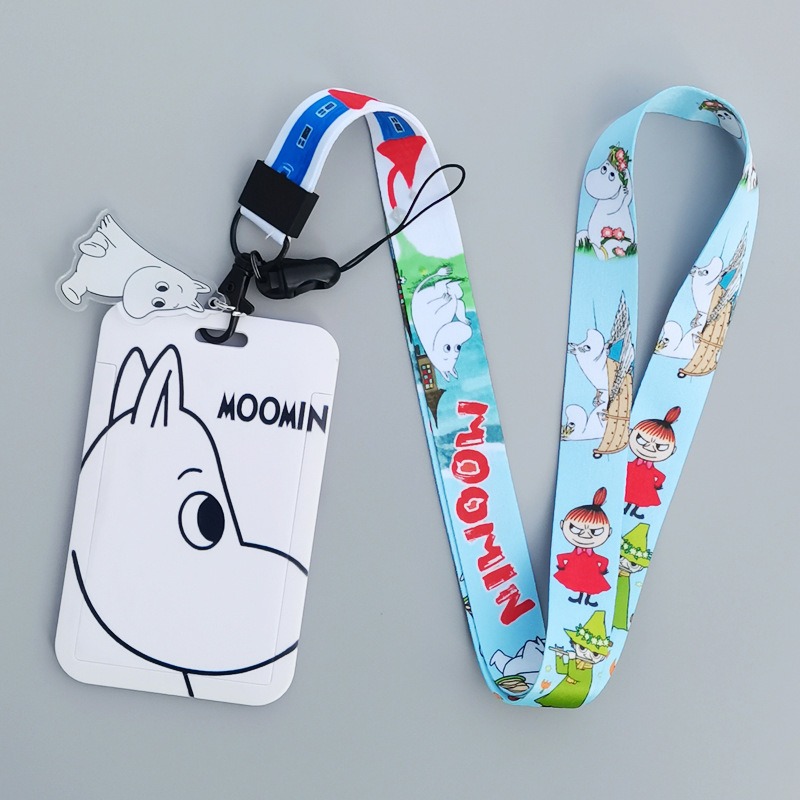 حامل بطاقات صلب بتصميم كرتوني  - مراجعة Lanyard Badge Holder وسعره