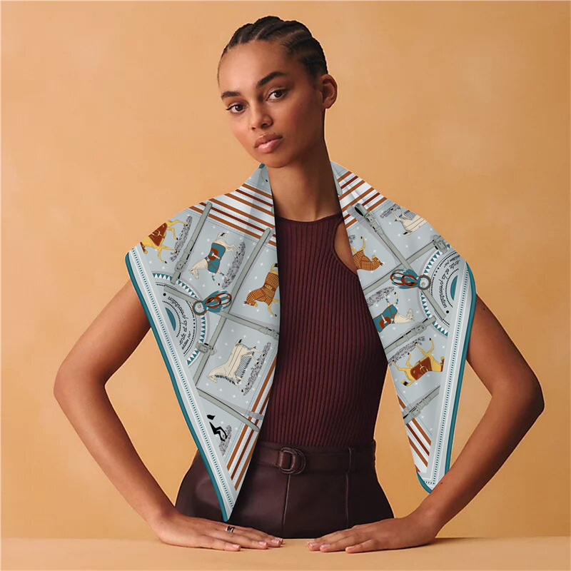وشاح حريري كشميري مطبوع أنيق ب - مراجعة Woven Scarf Blanket وسعره
