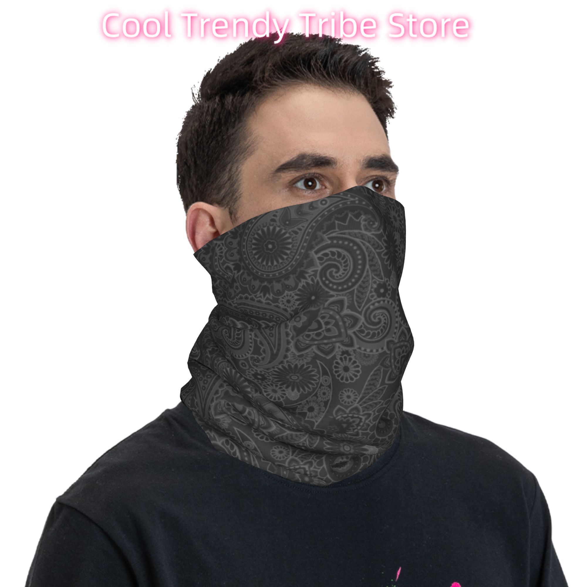 مخصص بيزلي شيكانو باندانا الشت - مراجعة Neck Warmer Tube وسعره