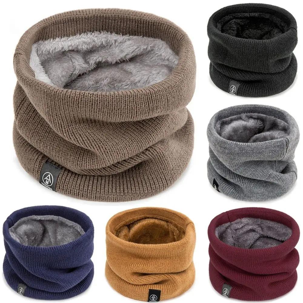 أزياء المرأة وشاح محبوك الصلبة - مراجعة Muffler Men Wool وسعره