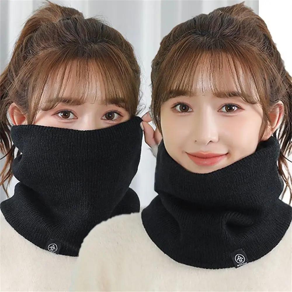 أزياء المرأة وشاح محبوك الصلبة - مراجعة Muffler Men Wool وسعره