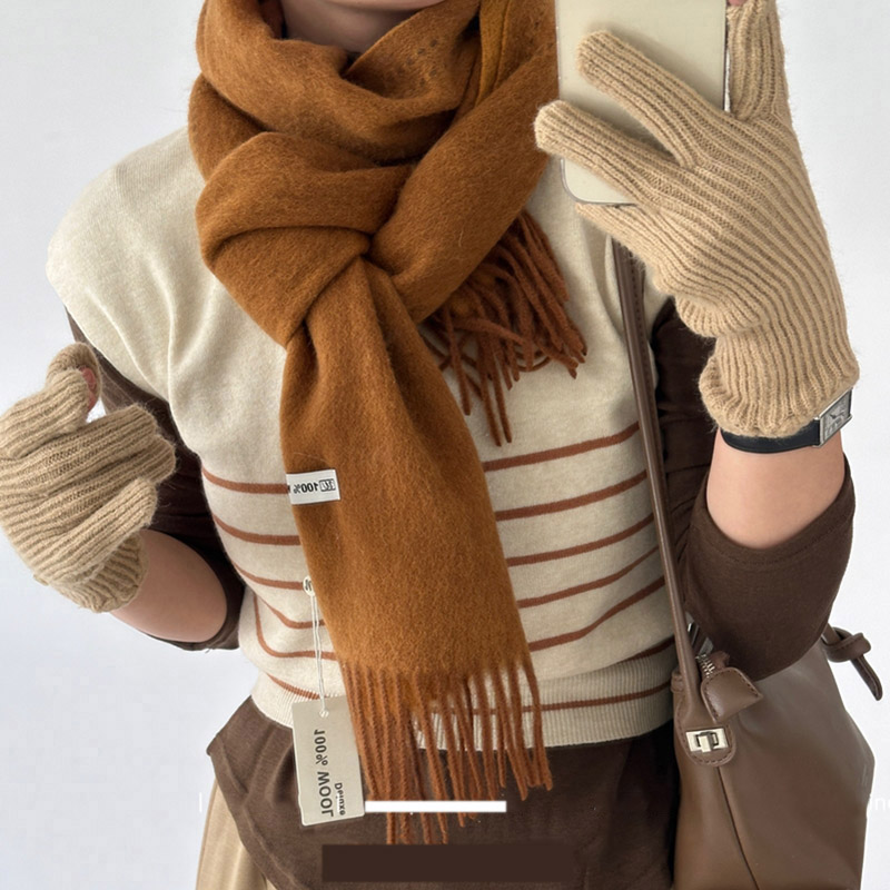 أنيقة نوعية جيدة 100% وشاح من  - مراجعة Muffler Men Wool وسعره