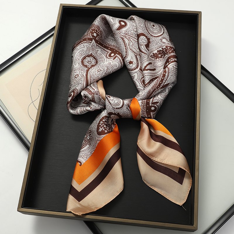 وشاح حرير فاخر للربيع للنساء،  - مراجعة Silk Tie Striped وسعره