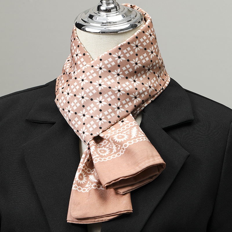 وشاح رجالي تقليد الحرير وشاح ل - مراجعة Scarf Silk Square وسعره