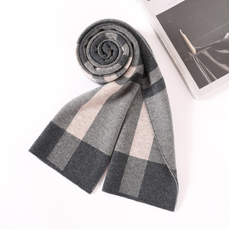 وشاح فاخر رجل شتاء دافئ وشاح م - مراجعة Muffler Men Wool وسعره