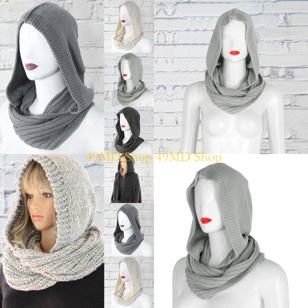 49MD بلوفر متماسكة لوشاح إنفين - مراجعة Infinity Scarf Knit وسعره
