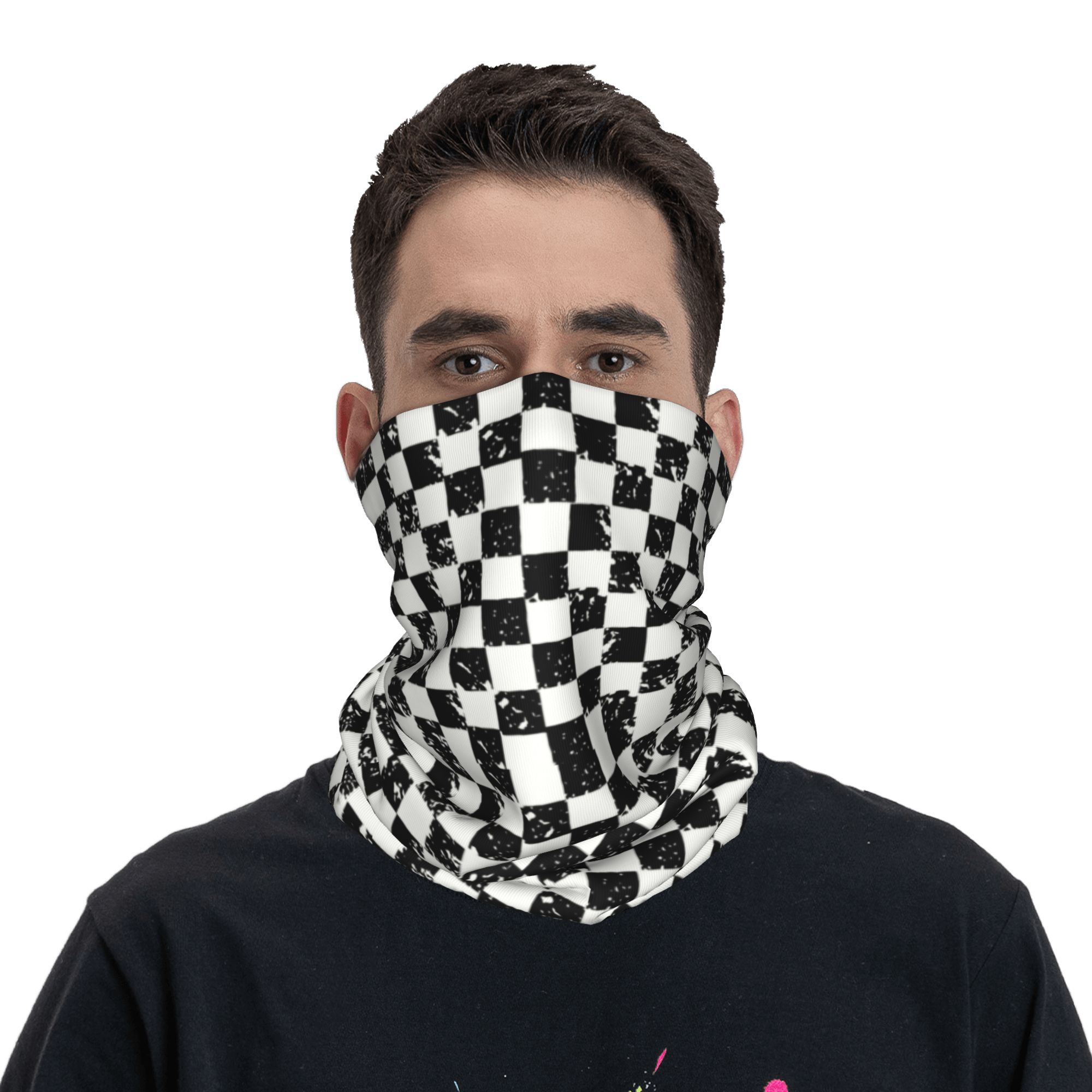 وشاح رقبة شتوي مخصص بتصميم مرب - مراجعة Neck Warmer Tube وسعره