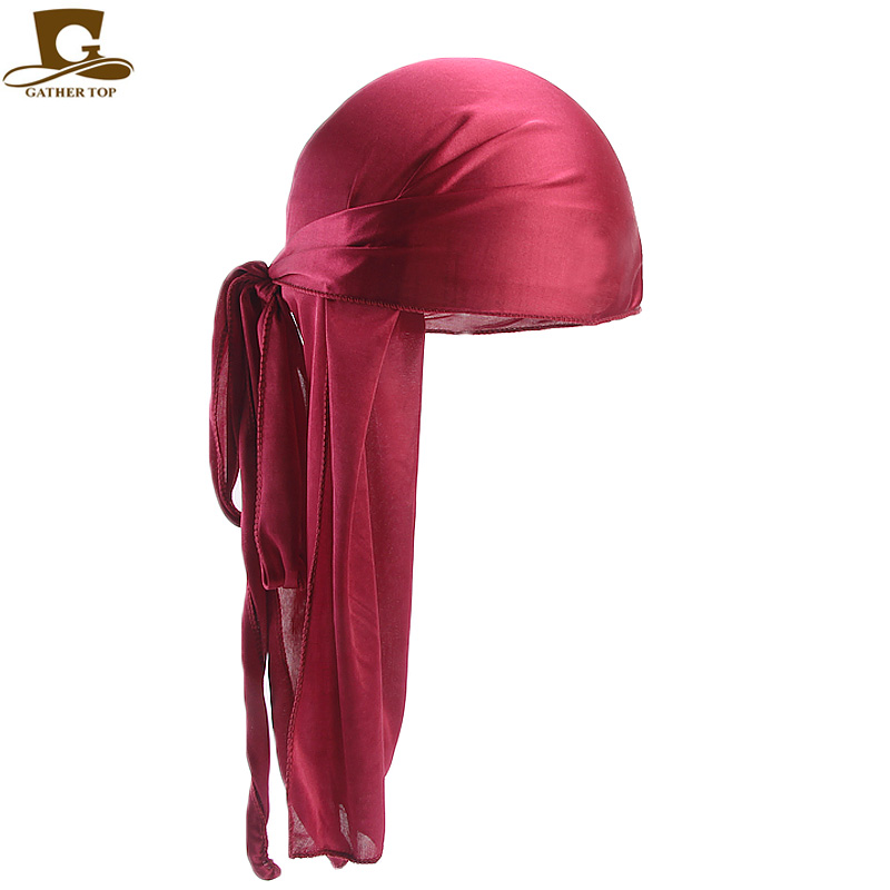 الرجال حريري Durags عصابات قبع - مراجعة Bandana Doo Rag وسعره