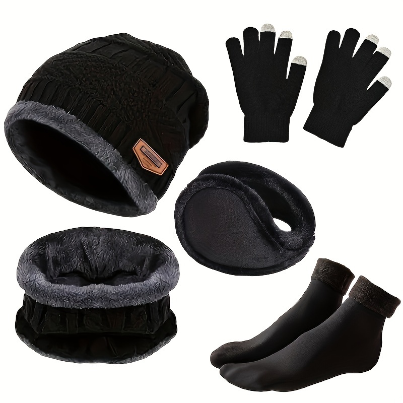 قبعة شتوية للرجال، وشاح شتوي خ - مراجعة Muffler Men Wool وسعره