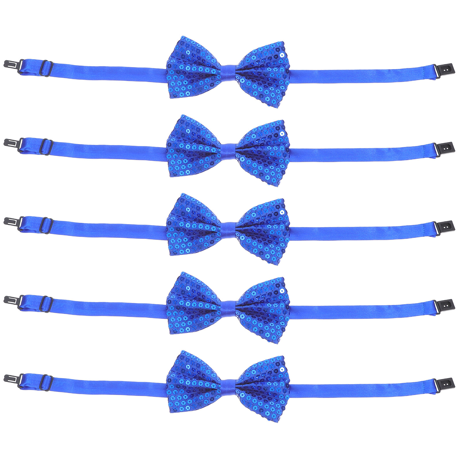 5 قطع من ربطات العنق اللامعة ل - مراجعة Bow Tie Pre Tied وسعره