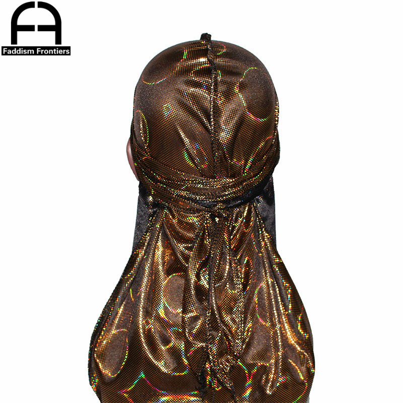 جديد الرجال الملونة سباركلي حر - مراجعة Bandana Doo Rag وسعره