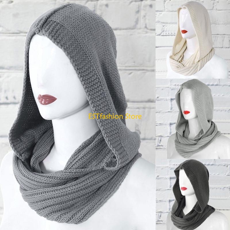 Y5GC غطاء رأس نسائي شتوي منسوج - مراجعة Infinity Scarf Knit وسعره