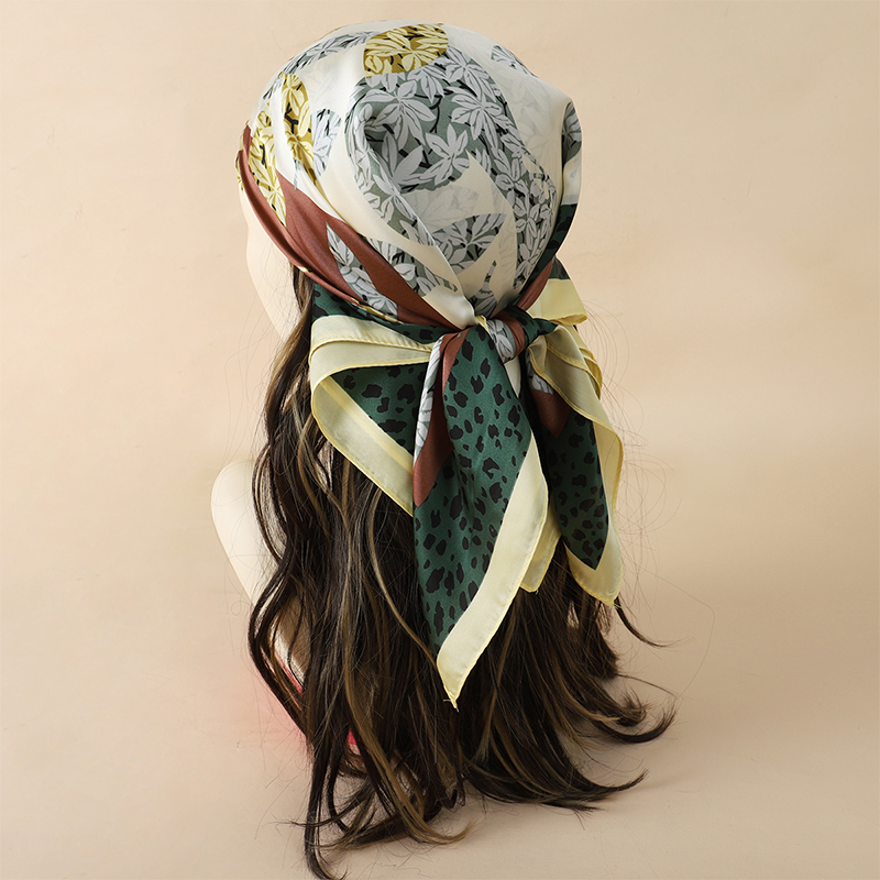 70x70 سنتيمتر النساء وشاح الحر - مراجعة Silk Neck Scarf وسعره