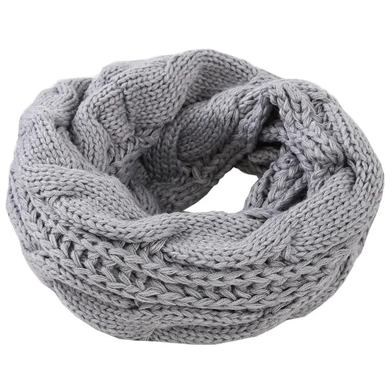 الرجال النساء الفتيان الفتيات  - مراجعة Infinity Scarf Knit وسعره